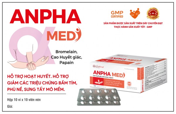 ANPHA MEDI Hỗ trợ hoạt huyết