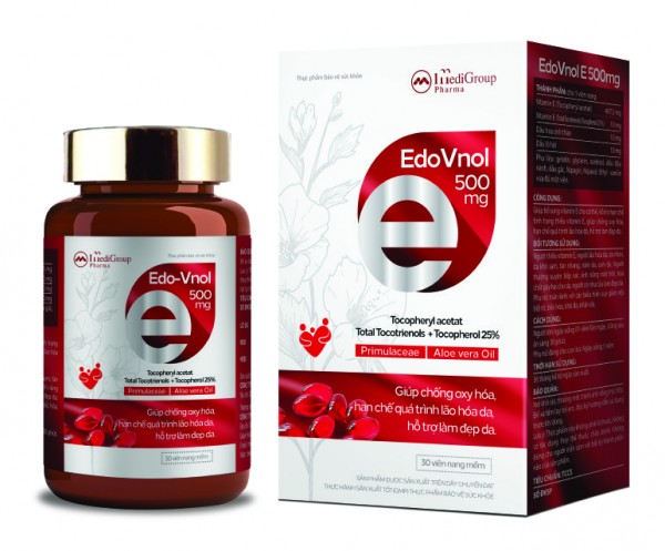 Vitamin E đỏ Edovnol 400mg